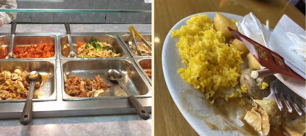 Beyond's China Buffet Menu